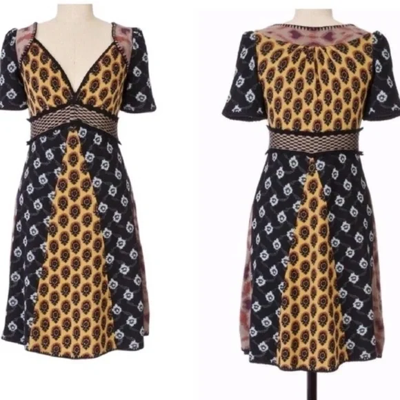 Anthropologie Moth Hullabaloo Dress - Picture 2 of 12